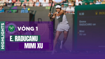 Raducanu vs M Xu - Wimbledon 2025
